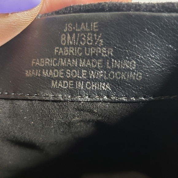 Jessica Simpson Lerona Pointed-Toe Supreme Micro suede Dress Booties Sz 8M - Picture 11 of 13